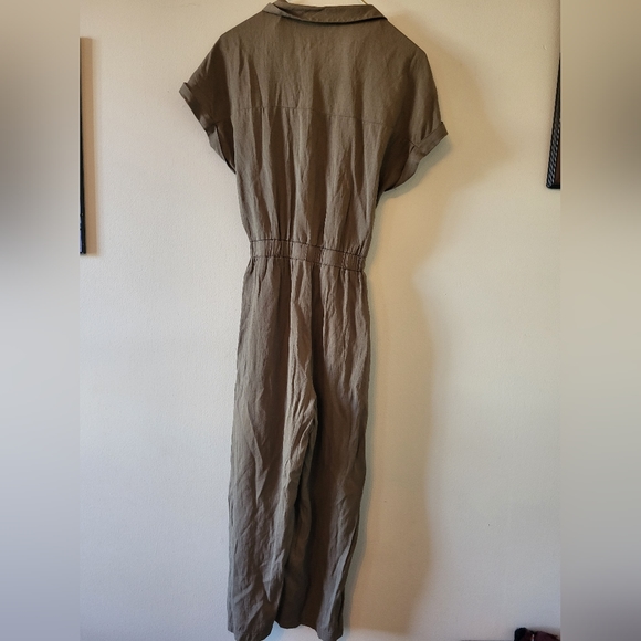 Urban Romantics Army green cropped pantsuit - Picture 4 of 6